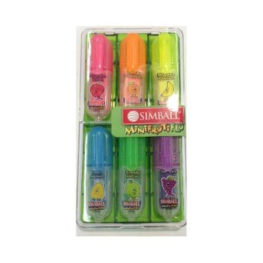 RESALTADOR SIMBALL MINI FRUTI EST X6